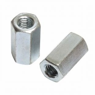 M10 x 30mm Studding Connector BZP
